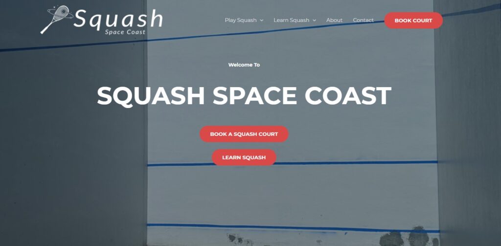 Squash Space Coast Website